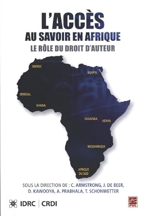 L'Acces au Savoir en Afrique : le Role du Droit d'Auteur