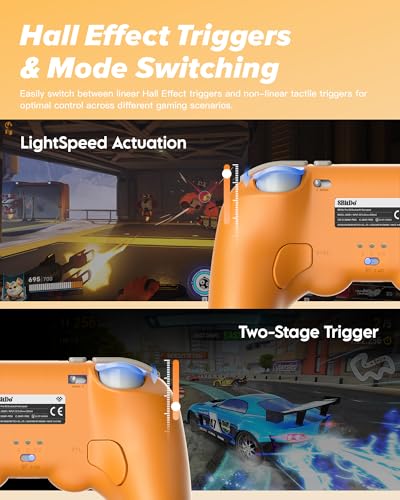 image for 8Bitdo Pro 3 Bluetooth Controller with TMR Joysticks, Swappable ABXY B