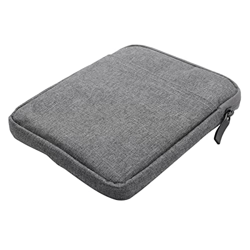 Pasuihcay 6 Inch Ebook Shockproof Sleeve Tablet E-Reader Bag for Paperwhite 4/3/2/1 Voyage Kpw3 958/558/499 8 Pocketbook Pouch Case Dark Gray