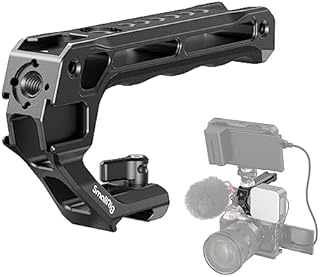 SMALLRIG NATO Handle Lekki górny uchwyt NATO, uchwyt NATO Quick Release do klatki aparatu DSLR, uniwersalny uchwyt górny z adapterami zimnego buta 5 i zaciskiem NATO (Lite) - 3766