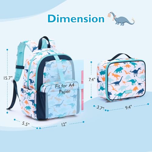 Image of mommore Kids Backpack Set Kindergarten School Bookbag for Boys Girls