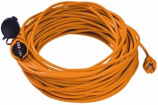 Bachmann 341.879 Rallonge Schuko Orange 10 m