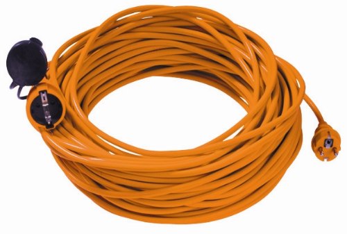 Rallonge Bachmann 25m H05VV-F 3G1,5 évite les pannes de distance