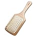 Nipoo Natural Wooden Paddle Detangling Hair Brush for Women, Men and Kids - Designed for All Hair Types - Wooden Comb and Gift Bag Included