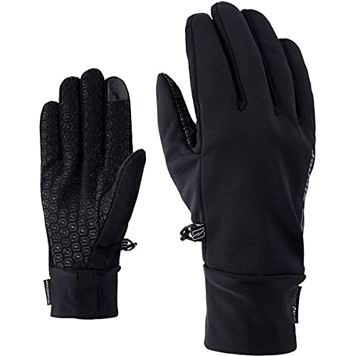 Il materiale elastico softshell, i materiali extra caldi e il palmo stampato lo rendono un compagno fedele in inverno.
