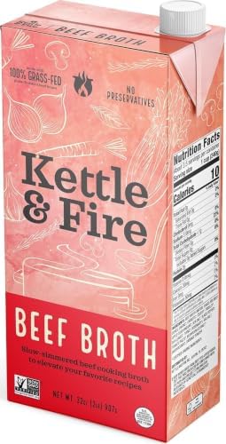 Kettle And Fire Broth Beef Cooking 32 OZ