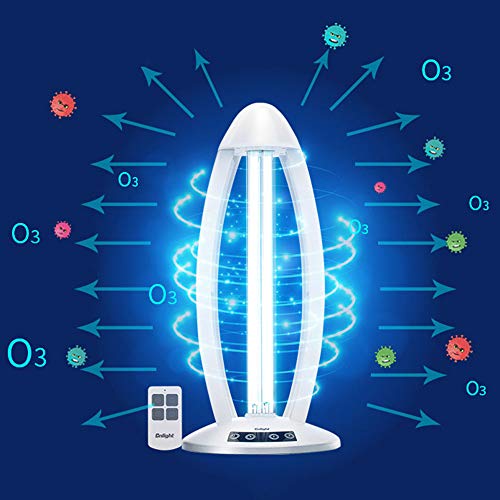 Preisvergleich Produktbild SMYH 38W,Luftreiniger,UV Sterilisationslicht,Desinfektion Keimtötende Lampe Für Haushaltstoilette Haustier Usw.