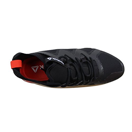 Reebok BS7278 Sapato masculino LES Mills Bodypump 100 Ultra 4.0, preto/caroteno/branco, Preto, 10