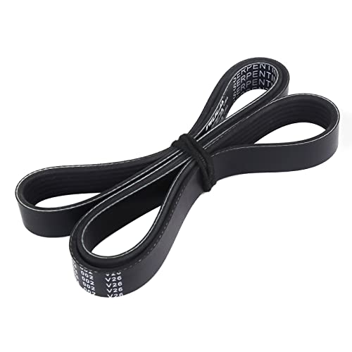 Image of MOCA 6PK1220 EPDM Serpentine Belt Compatible with 2008 2009 for Cadillac CTS 3.6L, 2002-2003 for Kia Sedona 3.5L, 2010-2017 for Toyota Corolla 1.8L, 2019-2020 for Toyota Corolla 1.8L