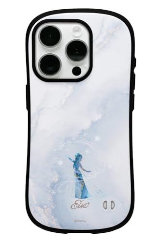 iFace First Class ディズニー iPhone 15 Pro ケース (マーブル/エルサ)【アイフェイス アイフォン15プロ 用 iphone15pro 用 カバー 耐衝撃 ストラップホール】