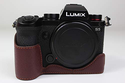 Amazon.co.jp: BolinUS S5ケース ハンドメイド 本革 ハーフカメラ