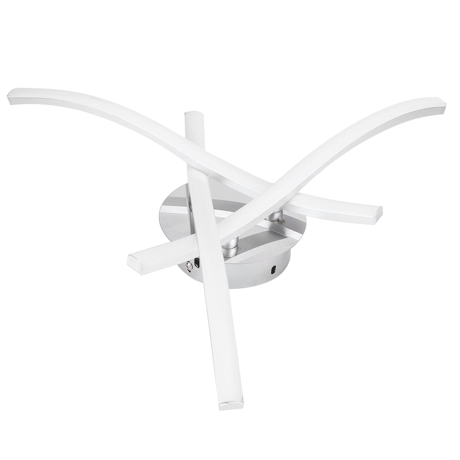 Kitchen Lighting Fixtures Ceiling Modern 18W LED Ceiling Light Fixture for Living Room Bedroom Kitchen Decor Warm White