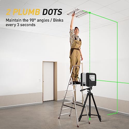 Savsec 9211G-HWUS Laser Level With 2 Plumb Dot thumb #2