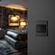 BG Evolve Doppel-Lichtschalter, 20 A, 16 Ax, 2-Wege, breite Wippe