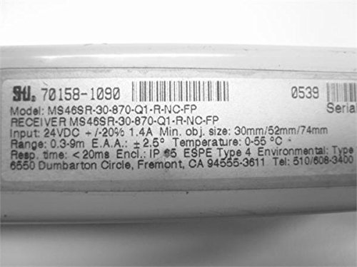 Product Label with Specifications