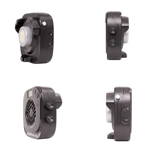 Foco Amaran Halo 100x soluciona sombras en retratos con luz continua Bowens de 100W regulable 4