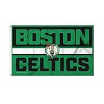 Rico Industries NBA Basketball Boston Celtics Bold 3' x 5' Banner Flag Single Sided - Indoor or Outdoor - Home Décor, FGB74060