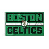 Rico Industries NBA Basketball Boston Celtics Bold 3' x 5' Banner Flag