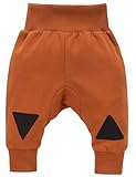 Pinokio Leggins Olivier, 95% Cotton 5% Elastane, Brown, Boys 62-122 (68)