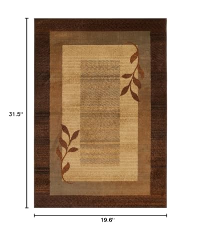 Tapete decorativo rectangular Home Dynamix Royalty Clover 80x50 cm miniatura 3