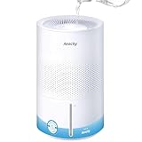 No White Dust Evaporative Tech, AEOCKY Mist-Free Humidifier for Baby, 4.5L with Self-Clean & Dry Filter Mode, Timer, Sleep, Auto Mode for Bedroom, Home, Nursery
