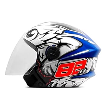 Pro Tork Capacete New Liberty Three Gp 88 Brilhante Tam. 58 Azul