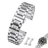 1. Construcción de acero sólido de alta calidad Esta pulsera de acero inoxidable macizo de alta calidad se caracteriza por una durabilidad excepcional, resistencia a los arañazos y brillo duradero. El acabado pulido le da a una pieza de reloj un aspecto elegante y sofisticado que resalta perfectamente tanto ocasiones casuales como formales, mientras que la construcción robusta asegura que pueda soportar el uso diario y el desgaste.