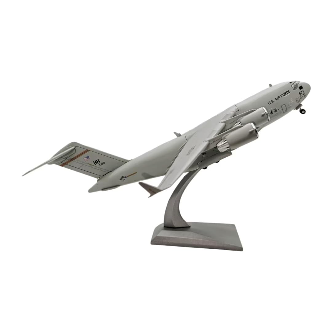 1:200 Scale Die-Cast Airplanes C17 Transport Aircraft Fighter Attack Plane Military Model Plane Collection Plane for Gifts