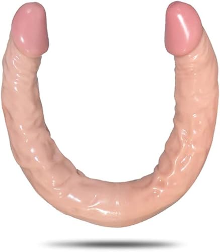 42Cm Dòppiá Testa Díldò Eaitico per Lesbica Morbido E?Orm?E Doppio Pénétrazióne Péne Finto per Éssó Donna Coppi Xxl Di Silicone Io Allo Uomo Le