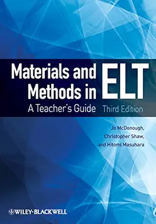 Materials and Methods in ELT: A Teacher's Guide 3rd Edition book cover