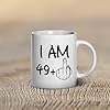 MAGEDON 50th Birthday Gifts for Men Women, Funny Ceramic Coffee Mug 11 oz - 50 Years Old Presents for Dad, Mum, Wife, Husband, Mother's Day, Father's Day #4