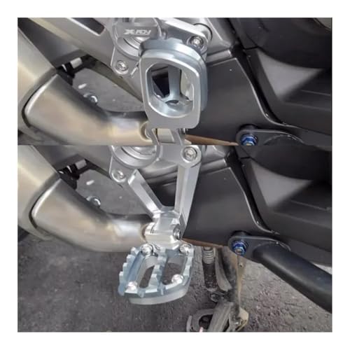 XADV 750 repose-pieds pliable arrière en aluminium Black Cray - 5