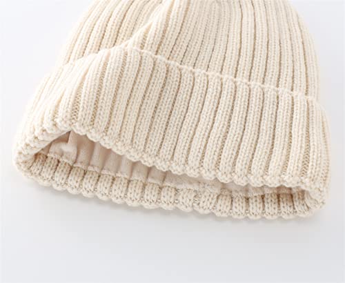 Image of Connectyle Fleece Lined Cuffed Beanie Hat for Men Women Knitted Winter Wool Beanies Skull Cap Warm Watch Hat