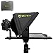 Glide Gear TMP 500 Universal Video Camera Tripod Teleprompter 15mm Rails w/ Carry Case