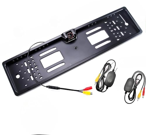 Cámara de marcha atrás inalámbrica 1080P IP68 con visión nocturna, gran angular de 170°, fácil de instalar, cámara trasera para coche, SUV, furgoneta y autocaravana