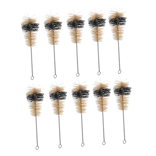Cabilock 10pcs Laboratory Flask Cleaning Brush Flexible and Easy to Use for Chemical Experiments and Teaching Instruments