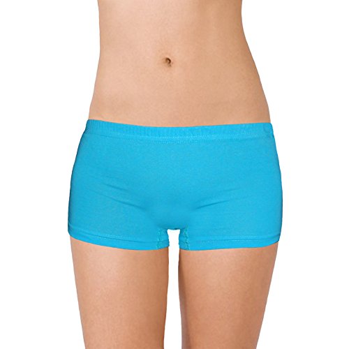 Image of Selfcare Women Soft Cotton Sinker Mid Waist Boyshorts Panties with Concealed Elastic Panel Pack of 3