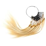 PAMINGONO 30pcs Real Hair Color Samples for Testing Hair Dye Easy to Carry Suitable and Beauty Shop Use