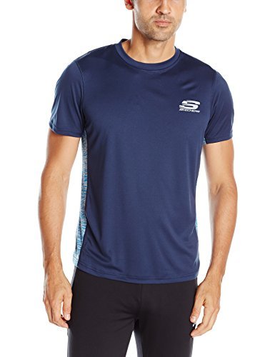 Skechers Men's Space Dye Crew Neck Tee