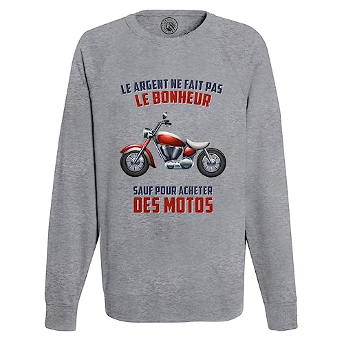 Sweat Homme Moto bécane voyage confortable pour rouler toute l'année