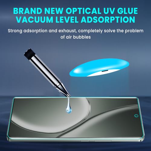 Image of ArmourPro 2 Pack Matte UV Tempered Glass for Realme GT 6 and Realme GT 6T 5G, Premium Curved Screen Protector with Anti-Glare Finish, Edge-to-Edge Coverage, Fingerprint Friendly and Case Friendly