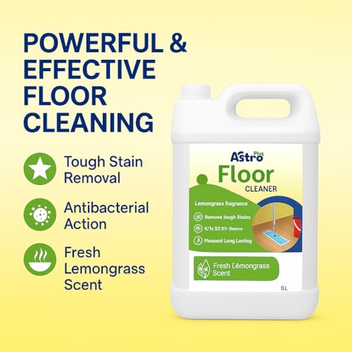 Image of ASTRO PLUS + Floor Cleaners liquids 5 Liter | Non-Toxic, Skin Friendly, Biodegradable