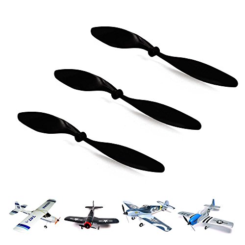 Universal Rotoblätter, Propeller für viele RC Modelle u. a. für ferngesteuerte Helikopter, Drohnen, Quadcopter, Quadrocopter, Flugzeuge, Spielzeuge, Langlebig, Robust und Leicht, Hohe Kompatibilität