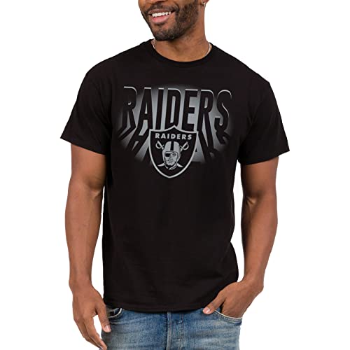 Junk Food NFL - Las Vegas Raiders - Spotlight - Officially Licensed Adult Short Sleeve Fan Tee for Men and Women