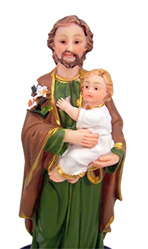 Kit para el hogar con estatua de San José de resina 13 cm miniatura 4