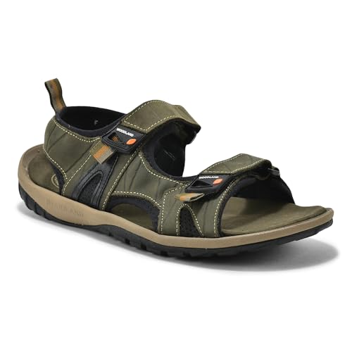 Image of Woodland Men's Leather Sandal