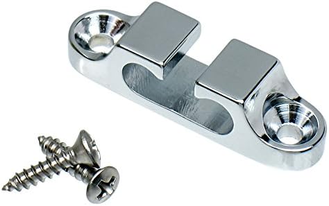 Hipshot Bass String Retainer, 2 String Chrome
