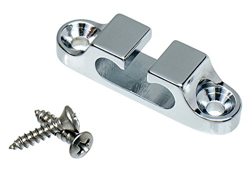 Hipshot Bass String Retainer, 2 String Chrome