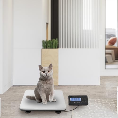 Báscula digital portátil para mascotas y envíos miniatura 2