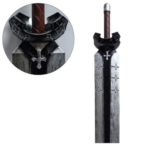 damdos Halloween Prop 40 Black-Asta Sword Clover Cosplay Props,The Black Swords Clover Cosplay Weapon Birthdays Gifts
